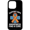 Cprs Warrior Gifts for Women and Men Custodia per iPhone 15 Pro Max Cprs Awareness Month Orange Novembre Cprs