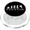 Evolution Sports Pro Designers Divertenti appassionati di rugby Levoluzione del rugby da Scrum a Ruck PopSockets PopGrip per MagSafe