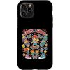 Skate & Smile Vibes Custodia per iPhone 11 Pro Kawaii Skateboarder Bambino Skateboarding Fun Design