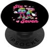 Maglietta Meme Divertente 67 Sei Sette 6 67 Sei Sette 6-7 Dolce Brainrot Italiano Meme Per Bambini PopSockets PopGrip Adesivo