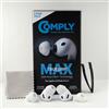 Comply TrueGrip MAX | Almohadillas de espuma viscoelástica premium de repuesto para APPLE AirPods Pro (3 generación) | Tecnología SmartSkin™ | Excelente aislamiento acústico | Blanco, talla S, 3 pares