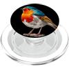 Robin Bird Outfit Costume da pettirosso colorato per gli amanti degli uccelli e delle piume PopSockets PopGrip per MagSafe
