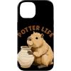Pottery Capybara Outfit Custodia per iPhone 14 Divertente Capibara con Potter Costume per Ragazzi e Ragazze