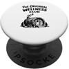 Regalo sauna finlandese Loyly Lovers Original Wellness Club per sauna a botte Loyly Steam Sweat PopSockets PopGrip Adesivo