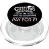 Make Grilling Great Again Shirt BBQ - Dr Fai grigliare di nuovo grande Trump BBQ Pit Master Grill regalo PopSockets PopGrip per MagSafe