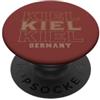 Germany born and German apparel Vintage Kiel Germania PopSockets PopGrip Adesivo