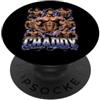 Chad Sigma Alpha Ciad Sigma Alpha Chaddy Papà PopSockets PopGrip Adesivo