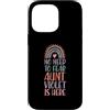 Aesthetic Personalized First Name Merch Custodia per iPhone 14 Pro Max Non c'è bisogno di temere che zia Violet sia qui Nome Rainbow