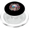 Alley Lane Designs Simpatici birilli da bowling Kawaii palline Popcorn Soda Fun PopSockets PopGrip per MagSafe