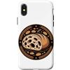 Sourdough Bread Lover Baking Gifts Custodia per iPhone X/XS High Hydration Open Crumb Club Sourdough Baker