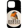 Robin Bird Outfit Custodia per iPhone 16 Pro Red Robin Bird Look