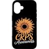 Cprs Warrior Gifts for Women and Men Custodia per iPhone 16 Cprs Awareness Month Orange Novembre Cprs