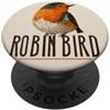 Robin Bird Outfit Red Robin Bird Look PopSockets PopGrip Adesivo