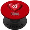 United Labels Calcio - Coppa del Mondo 2026 Love Tunisia Tunis PopSockets PopGrip Adesivo