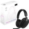 msi MAESTRO 500 WIRELESS BLACK Cuffie - Cancellazione Attiva del Rumore, Modalità Trasparenza, 2.4GHz a Bassa Latenza, Bluetooth 5.4, Cablato 3.5mm, Microfono Flip-to-Mute, Batteria 90+ Ore