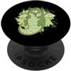 dragon mythical creature fire fairy tale Pancetta Drago cercando divertente Animale PopSockets PopGrip Adesivo