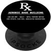 Aerobic Base Building Zona di prescrizione 2 Divertente Esecuzione Endurance Training Umorismo PopSockets PopGrip Adesivo