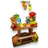 Chianese Banco Frutta Artigianale per Presepe e Diorama Natalizio, Multicolore, Stile Rustico, in Terracotta, 19 x 11 x 12 cm