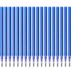 Carehabi Set di 18 mine di ricambio cancellabili blu, punta da 0,7 mm (13 cm), compatibili con Pilot FriXion Ball & Clicker, ricarica per penna gel termosensibile, perfetta per scuola e ufficio