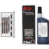 rotring - Set isografo con punta da 0,2 mm, 0,3 mm e 0,5 mm & (S0194660) Isograph Inchiostro Liquido in Flacone, 23 ml, Nero