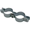 Antip-Tools 10 Morsetti Fissatubo Doppie per Tubi a Vite, 25 - 30 mm, in Acciaio Zincato
