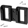 AERZETIX Supporto di fissaggio a parete per 2 batterie compatibile con DEWALT 18V e 54V / viti incluse/in plastica ABS