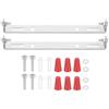 PATIKIL Kit di staffe di montaggio universali da 150 mm (5,9), 2 set di barre trasversali da soffitto con vite per lampade da parete, illuminazione a soffitto, lampadario a sospensione