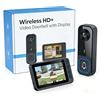 Zeerkeer Citofono senza fili esterna 120m Campanello senza fili con HD Telecamera Impermeabile IP67 Videocitofono con schermo IPS 4.5 Visione notturna Audio bidirezionale 120° Grandangolo Nessun app/Wi-Fi