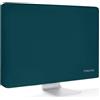 MOSISO Coperchio in Poliestere Antiurto Monitor 22/23/24/25 Pollici,Schermo LCD Anti-Statico/LED/Protettiva Custodia Compatibile con iMac/PC/Desktop Computer/TV 22-25 Pollici,Teal Green