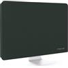 MOSISO Coperchio in Poliestere Antiurto Monitor 22/23/24/25 Pollici,Schermo LCD Anti-Statico/LED/Protettiva Custodia Compatibile con iMac/PC/Desktop Computer/TV 22-25 Pollici,Verde Smeraldo