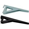 nextradeitalia 10PZ MENSOLE REGGIPIANO PER CREMAGLIERA - mm.220 nero portata kg.40