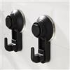 NIAN Ganci Forte Autoadesivo Porta Parete Ganci Aspirazione Pesante Cremagliera Tazza Ventosa Per Cucina Bagno