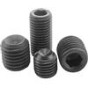 YUANYAO M3 M4 M5 3mm 4mm 5mm 6mm A 12mm Nero 304 Acciaio Inossidabile DIN916 Testa Esagonale Interna Esagono Incassato Grano Punta Tazza Vite Di Fissaggio(50Pcs M4x5)