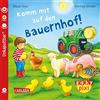 Carlsen Baby Pixi (unkaputtbar) 61: Komm mit auf den Bauernhof!: Unzerstörbares Baby-Buch ab 12 Monaten rund um den Bauernhof - auch als Badebuch geeignet (61)