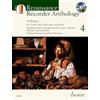 Schott Renaissance Recorder Anthology 4 Vol. 4: 20 Pieces. Band 4. Alt-Blockflöte und Tasteninstrument.
