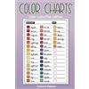 CreateSpace Independent Publishing Platf Color Charts: Color Collection Edition: 50 Color Charts to record your color collection all in one place