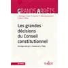 DALLOZ Les grandes décisions du Conseil constitutionnel