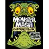 Monsters & Martians Monster Mash Coloring Book: Green Edition of Crazy Weird Wacky Zany Monsters and Martians Monster Heads in Lowbrow Art Style for Kids and Adults