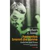 Haymon Verlag herrenlos brennt die Sonne: Gedichte und Prosa