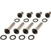 Screws4Bikes Set viti supporto parafango HD SOFTAIL 18- NERO