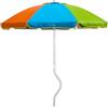 Produce Shop Ombrellone Mare GiraFacile 200 Cm Alluminio Protezione UV Spiaggia Afrodite - Multicolore 1