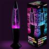 Tobar Lampada a LED Tornado nero, con cambio colore, altezza circa 35 cm, funzionamento a batteria, decorazione per la vostra casa