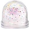 walther design Palline Glitter 6,5 x 6,0 cm Vetro Artistico GK100S