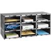 M-Office Atenea Módulo Sostenible Jumbo Producto 100% Reciclado Y Reciclable Nueve Compartimentos DIN A4 Compuesto por 3 Bases Y 3 Alturas