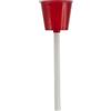 Cereria Di Giorgio - 300 Flambeaux in plastica rossa - Adatti per candele con un diametro fino a 1.6 cm