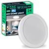 V-TAC Plafoniera LED Soffitto Rotonda 24W - [ PRO SERIES ] - Lampada LED Ø29CM per Casa, Soggiorno, Camera da Letto - 2500 Lumen - IP44 - Lamapdario - Diametro 295 mm - Luce Calda 3000K