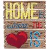 Design Works Janlynn Home Is Where The Heart Is-ables Pallet in Plastic Canvas Kit