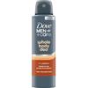 Dove Men+Care Whole Body Deo Deodorante Spray Uomo per Tutto il Corpo Cedar + Shea Butter 150 ml, Deodorante Corpo Multi-Zona con 0% Sali di Alluminio, Protezione Anti-Odore fino a 72 Ore