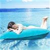 UGEFKMQ Sacco Puffpoltrona A Sacco Galleggiante Piscina A Sacco Per La Cura Del Divano Sedia Pigra Piscina A Sacco Gigante (Senza Riempimento) 140 Cm X 180 Cm,Cielo Blu,180 Cm*140 Cm