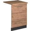 Vicco Pannello frontale della lavastoviglie Fame-Line, Rovere dorato, 60 cm, PL Rovere, per la combinazione con altri moduli della serie Fame-Line